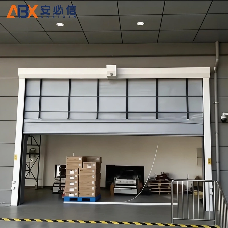营口市软帘堆积门